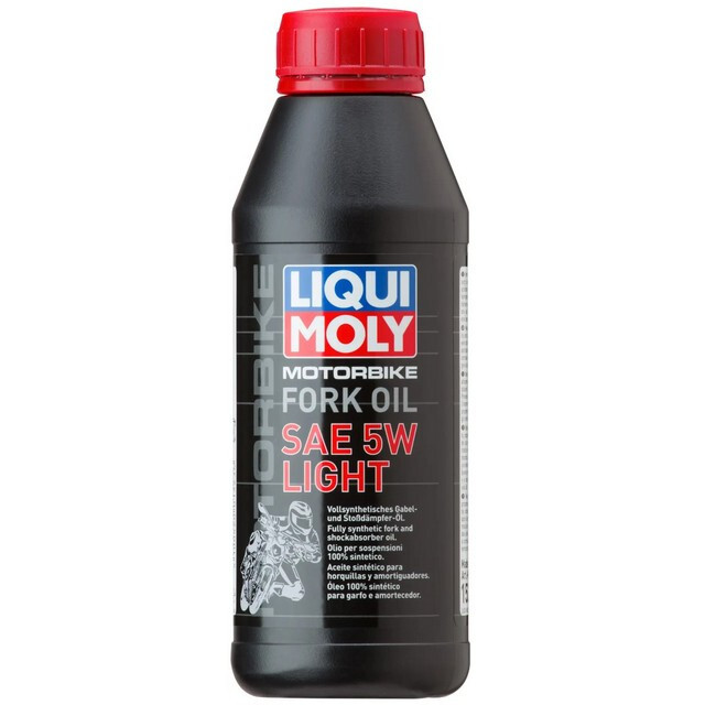 Олива Liqui Moly для мотоамортизаторів та вилок MOTORBIKE FORK OIL 5W LIGHT (0,5л.)