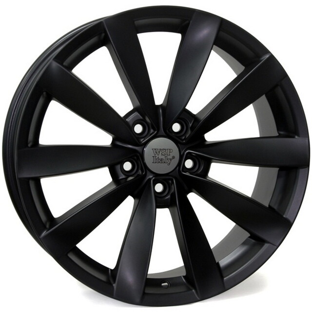 Литі диски WSP Italy Volkswagen (W457) Rostock R18 W7.5 PCD5x112 ET51 DIA57.1 (dull black)-зображення-1