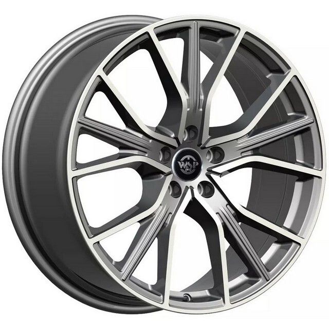 Литі диски WSP Italy Alfa Romeo (WD004) Zurich R18 W7 PCD5x114.3 ET35 DIA60.1 (matt gun metal polished)