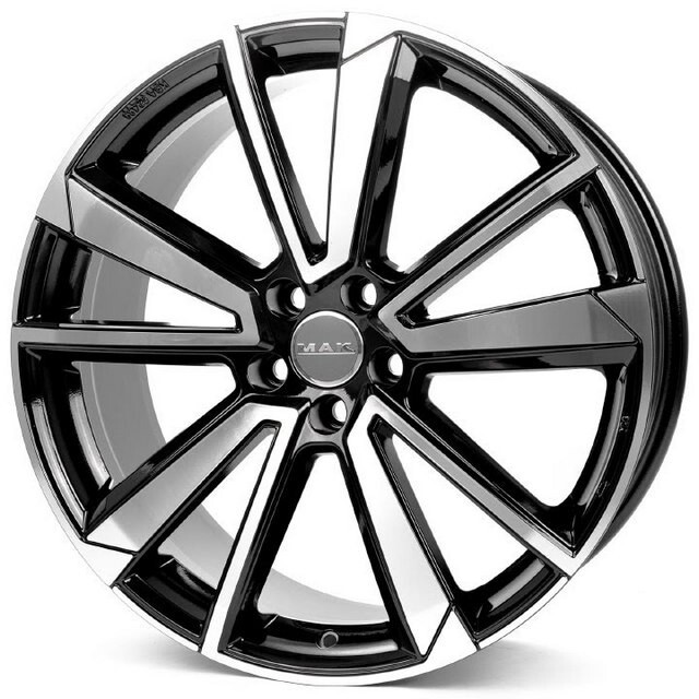 Литі диски Mak Fivestar R19 W8.5 PCD5x108 ET48 DIA63.4 (black mirror)-зображення-1