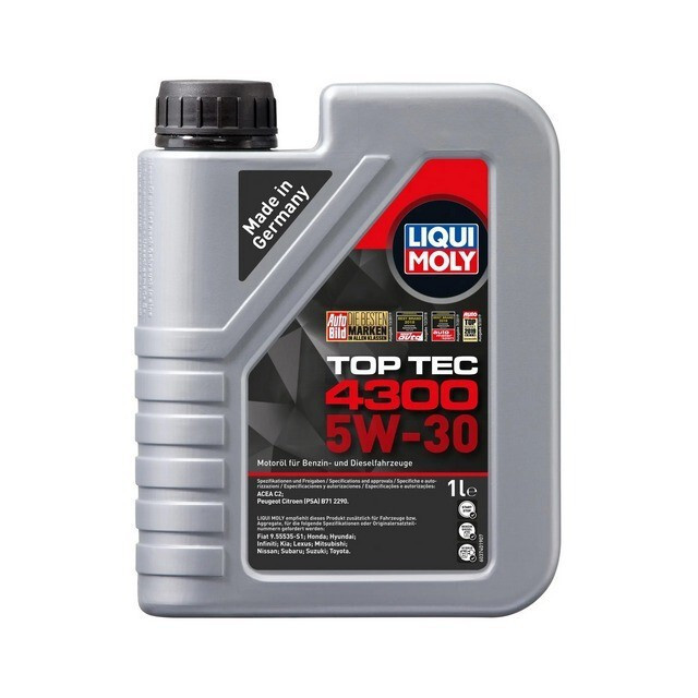 Олива моторна Liqui Moly TOP TEC 4300 5W-30 (Каністра 1л.)