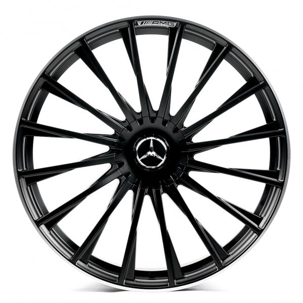 Литі диски Replica Mercedes (MR225) R21 W10.5 PCD5x112 ET50 DIA66.6 (satin black lip polished)-зображення-1