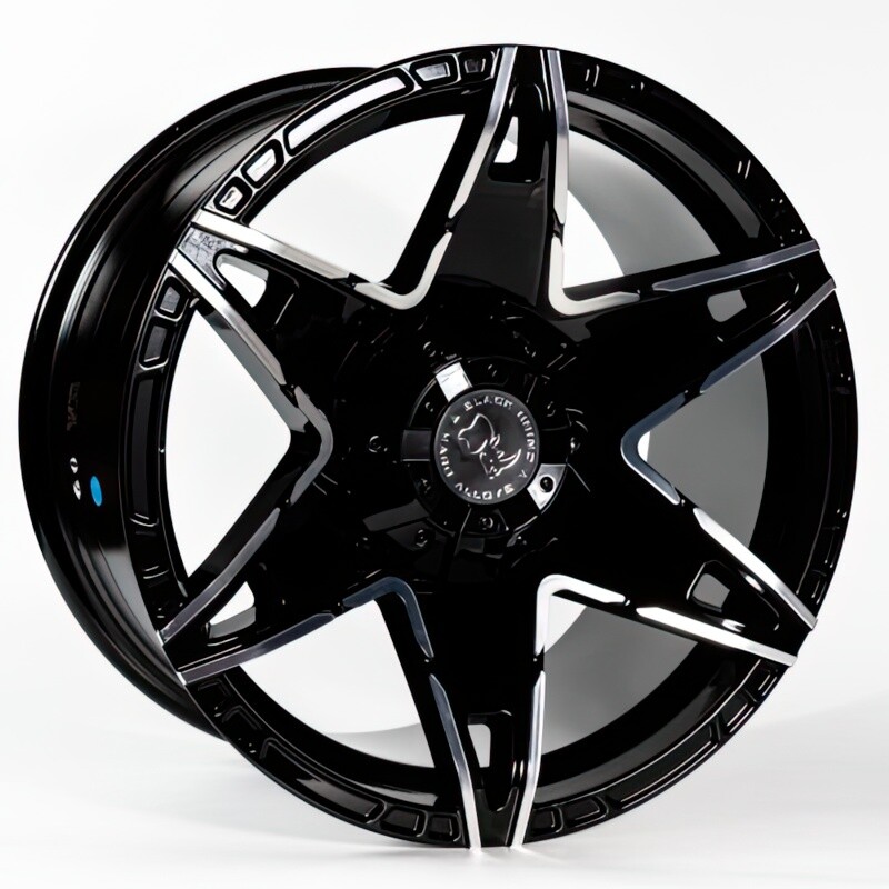 Литі диски GT 6090 R17 W9 PCD6x139.7 ET-12 DIA110.5 (BM)