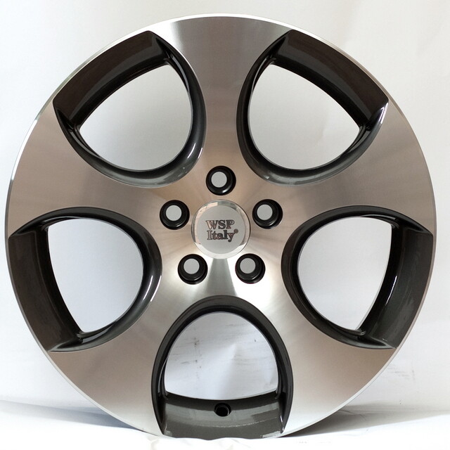 Литі диски WSP Italy Volkswagen (W444) Ciprus R18 W7.5 PCD5x112 ET47 DIA57.1 (anthracite polished)