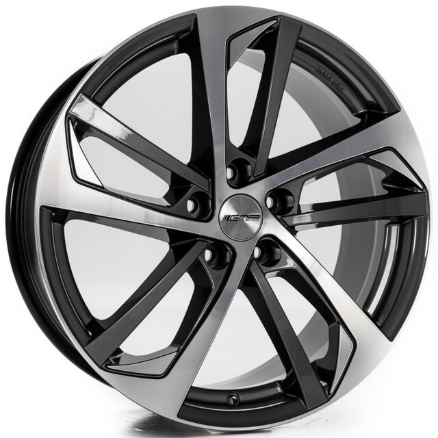 Литі диски GMP Italia Katana R19 W8 PCD5x114.3 ET45 DIA67.1 (grey polished)-зображення-1