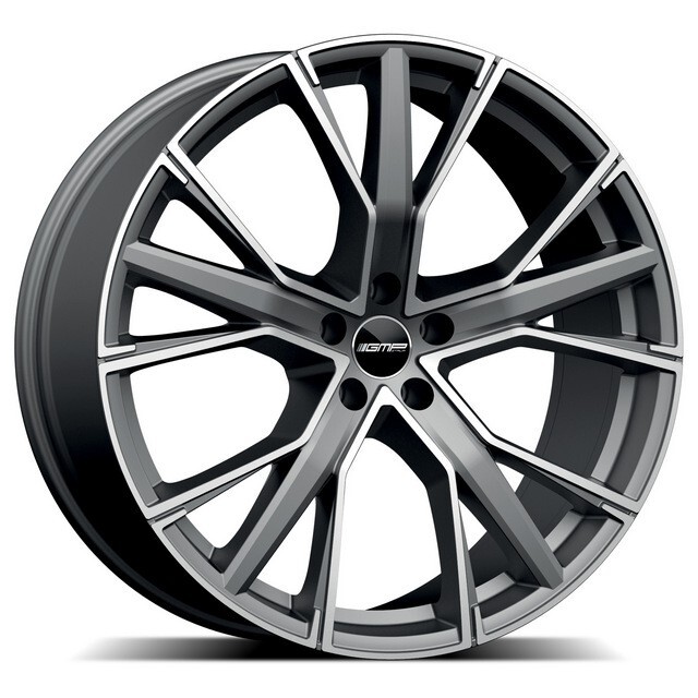 Литі диски GMP Italia Gunner R21 W9 PCD5x108 ET40 DIA63.4 (grey polished)-зображення-1