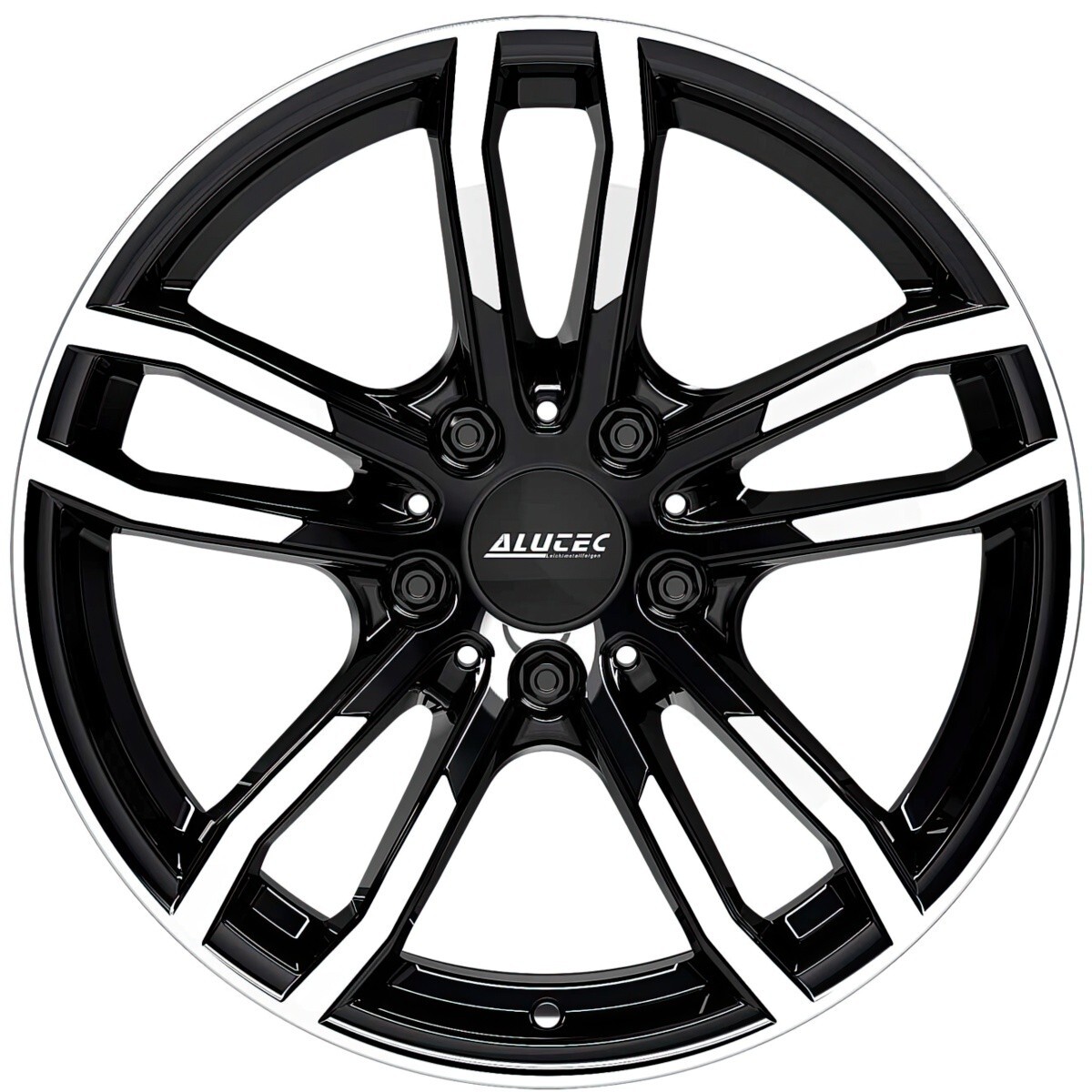 Литі диски Alutec Drive R17 W7.5 PCD5x112 ET27 DIA66.1 (black polished)-зображення-1