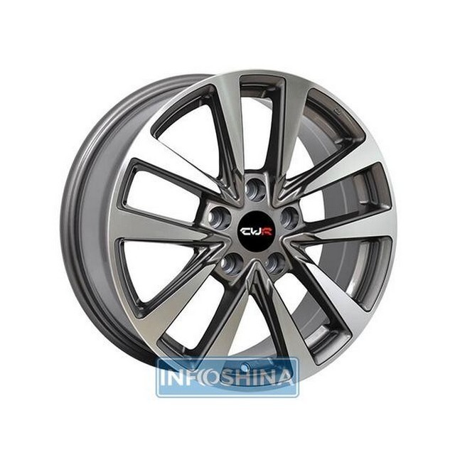 Литі диски Replica Nissan (NS5274) R16 W7 PCD5x114.3 ET40 DIA73.1 (black machined face)