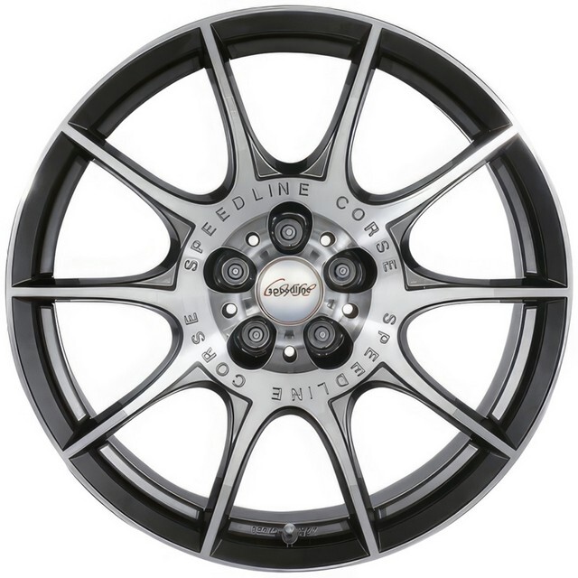 Литі диски Speedline SL2 Marmora R20 W8.5 PCD5x108 ET40 DIA76 (anthracite front diamond cut)-зображення-1