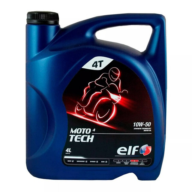 Моторна олія ELF MOTO 4 TECH 10W-50 (4л.)