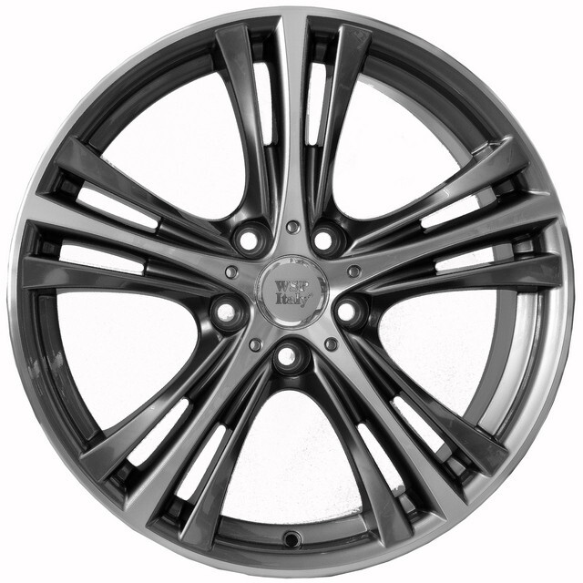 Литі диски WSP Italy BMW (W682) Ilio R19 W9 PCD5x120 ET39 DIA72.6 (anthracite polished)-зображення-1