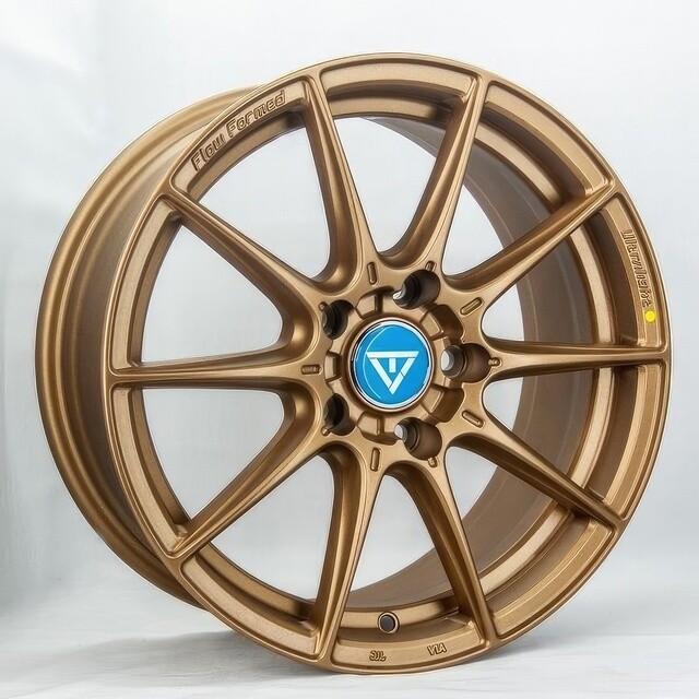 Литі диски VLF VLF02 R15 W6.5 PCD4x100 ET35 DIA73.1 (matt bronze)-зображення-1