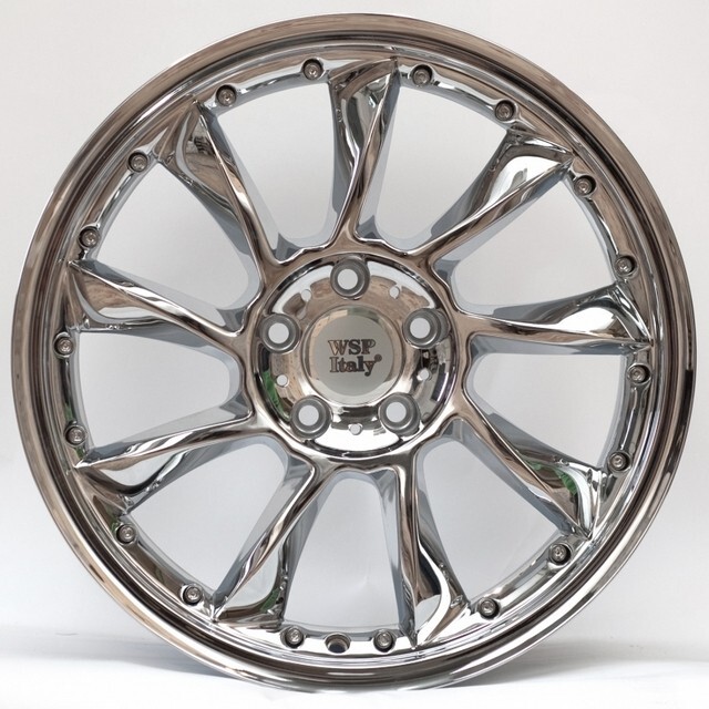 Литі диски WSP Italy Mercedes (W729) Madrid R18 W9.5 PCD5x112 ET35 DIA66.6 (silver polished)