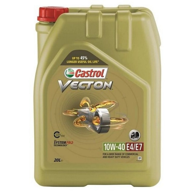 Моторна олія CASTROL Vecton 10W40 E4/E7 (20л.)