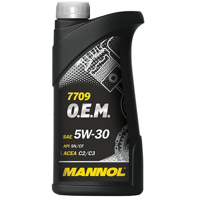 Моторне масло Mannol 7709 O. E. M. for Toyota Lexus SN/CF SAE 5W-30 (1л.)