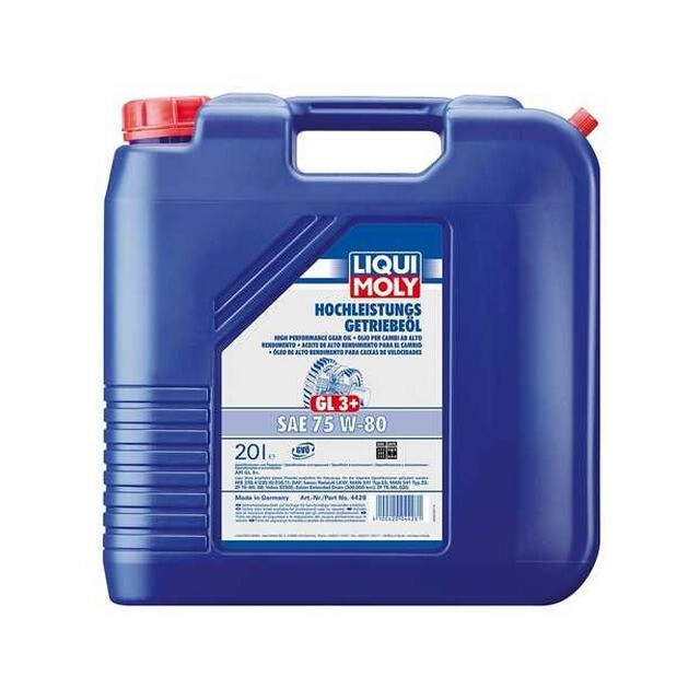 Трансмісійна олива Liqui Moly Hochleistungs-Getriebeoil GL3+ 75W-80 (20л.)