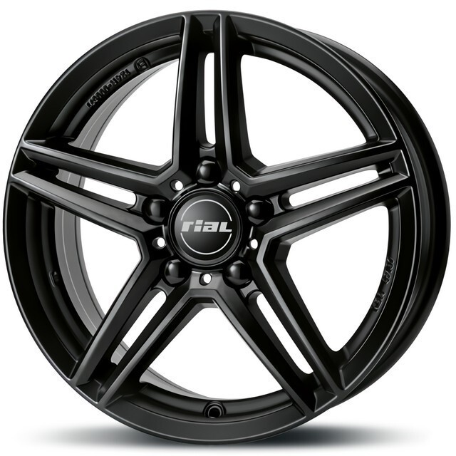 Литі диски Rial M10 R18 W8 PCD5x112 ET32.5 DIA66.6 (black)-зображення-1