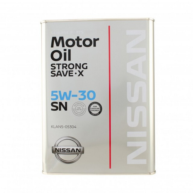 Моторна олива NISSAN SN Strong Save X 5W-30 (Japan) (4л.)