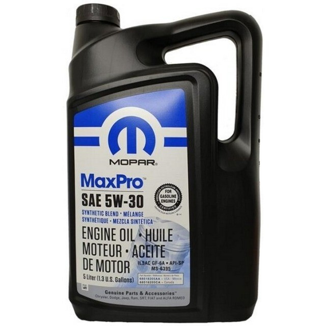 Моторна олія Mopar MaxPro 5W-30 Engine Oil SP/GF-6A (1qt=0,946л.).-зображення-1