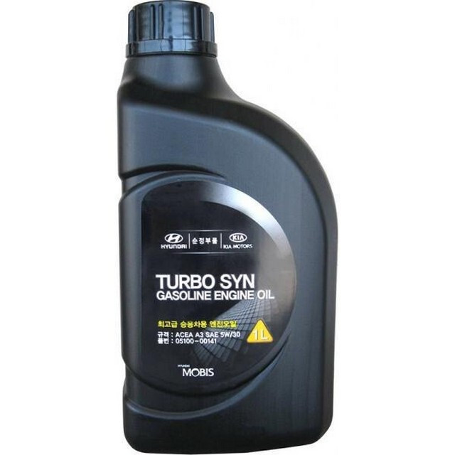 Моторна олія Mobis Turbo Syn Gasoline 5W-30 ACEA A5 05100-00141 (1л.)