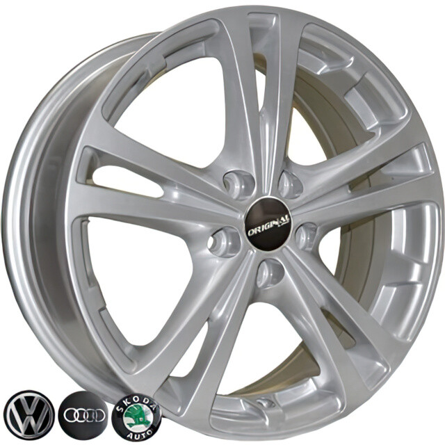 Литі диски TRW Z616 R16 W6.5 PCD5x100 ET42 DIA57.1 (silver)