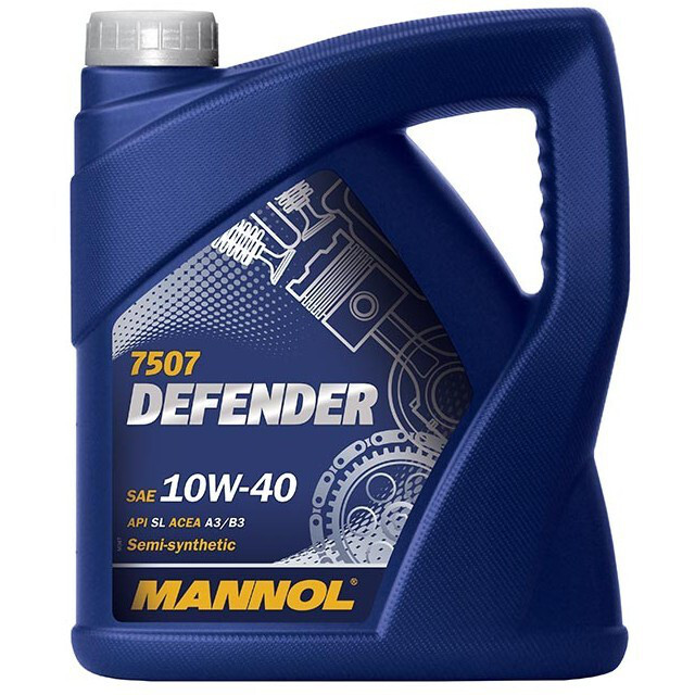 Моторне масло Mannol Defender SL/CF SAE 10W-40 (5л.)-зображення-1