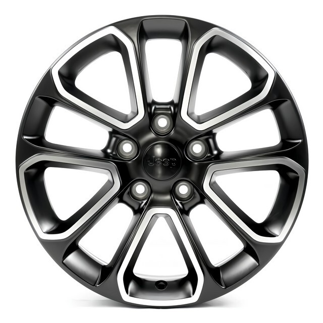 Литі диски Replica Jeep (JE5319) R18 W8 PCD5x127 ET56 DIA71.6 (satin black machined face)