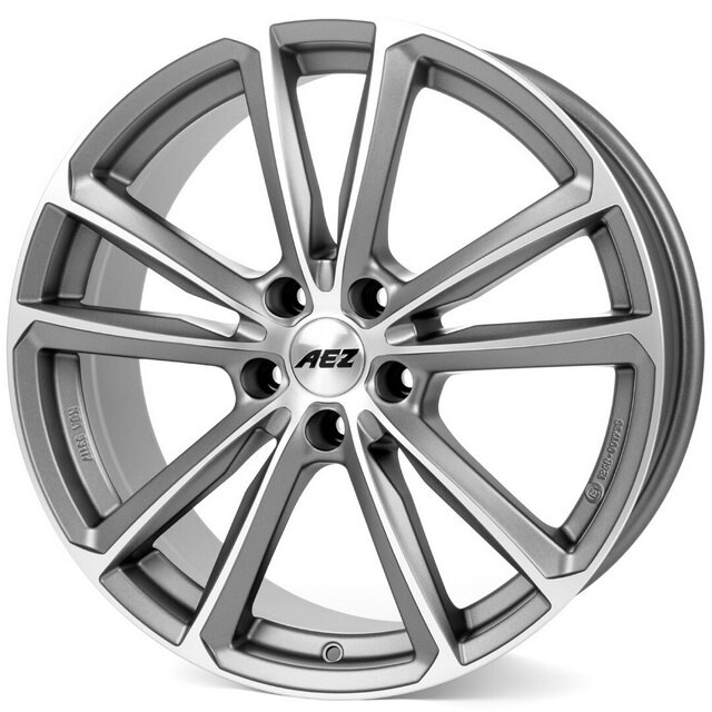 Литі диски Aez Tioga R17 W7.5 PCD5x112 ET35 DIA70.1 (matt graphite polished)-зображення-1