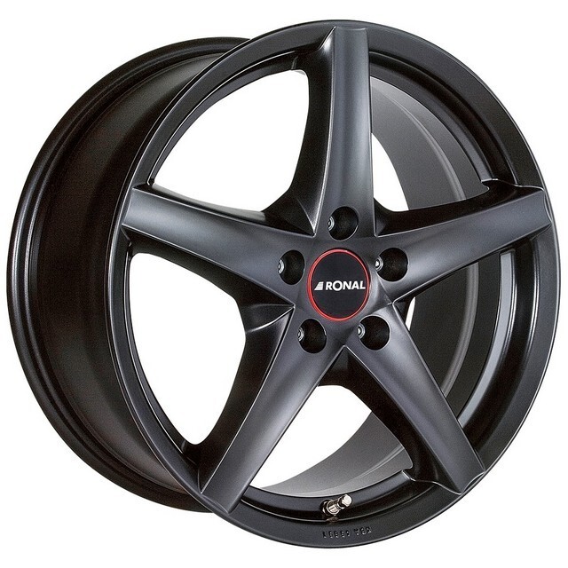 Литі диски Ronal R41 R17 W8 PCD5x114.3 ET35 DIA76 (matt black)-зображення-1