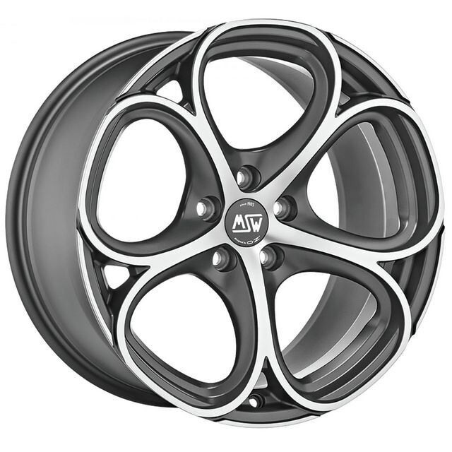 Литі диски MSW 82 R18 W8 PCD5x108 ET50 DIA63.4 (matt gun metal full polished)-зображення-1