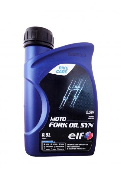 Моторне масло Elf Moto Fork Oil SYN SAE 2.5 W (0,5 л)-зображення-1