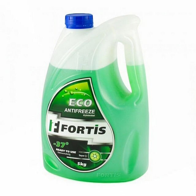 Антифриз готовий до використання Fortis ECO Green - 37°C (зелень) (5кг.)