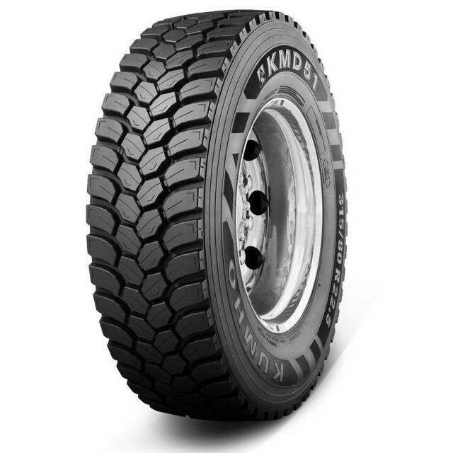 Вантажні шини Kumho KMD51 (ведуча) 315/80 R22.5 156/150K 20PR