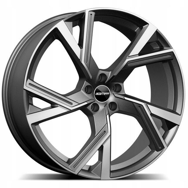 Литі диски GMP Italia Angel R18 W7.5 PCD5x112 ET45 DIA57.1 (grey polished)-зображення-1