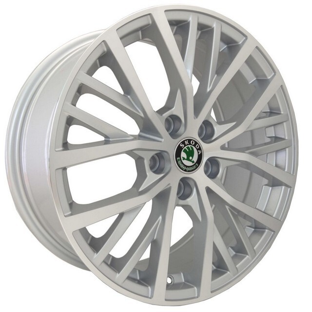 Литі диски Replica Skoda (CT1137) R17 W7.5 PCD5x112 ET45 DIA66.6 (SMF)-зображення-1