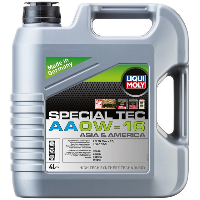 Олива моторна Liqui Moly SPECIAL TEC AA 0W-16 (4л.)