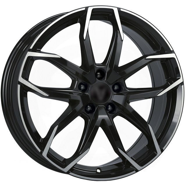 Литі диски Rial Lucca R16 W6.5 PCD5x114.3 ET38 DIA70.1 (diamond black front polished)-зображення-1