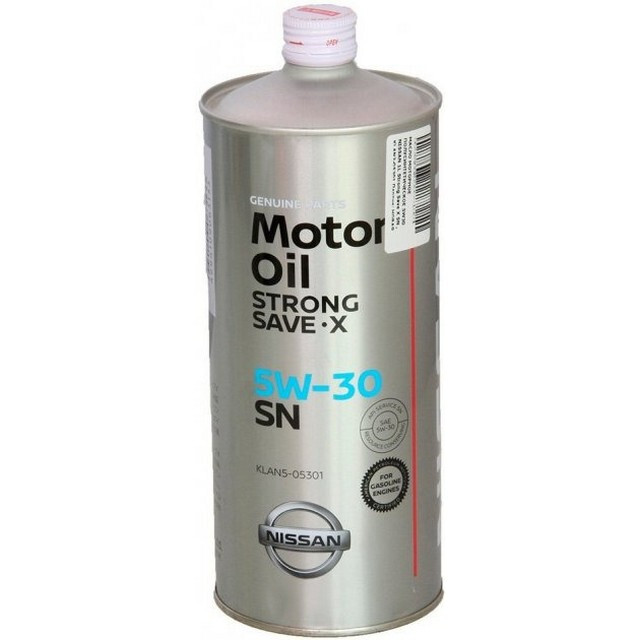 Моторне масло Nissan SN Strong Save X 5W-30 (Japan) (1л.)-зображення-1