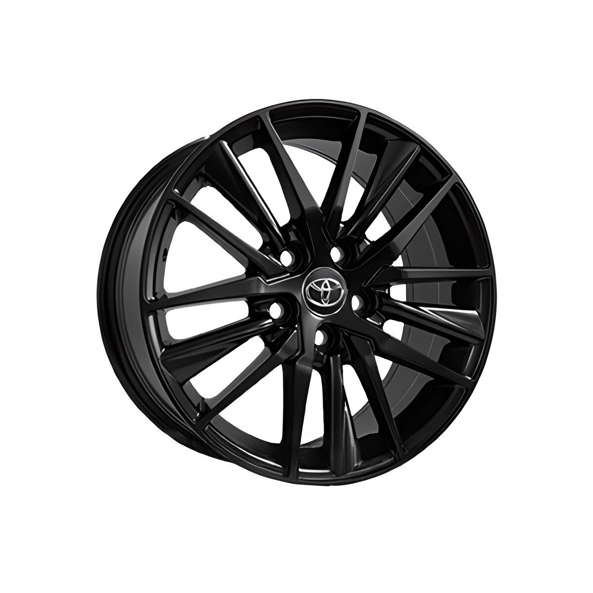 Литі диски Replica Toyota (TY1638) R17 W7.5 PCD5x114.3 ET45 DIA60.1 (satin black machined face)-зображення-1