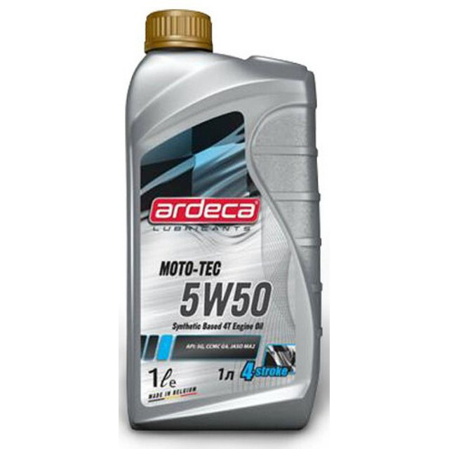 Моторне масло Ardeca Moto 4T-Tec 5W-50 (1л.)-зображення-1