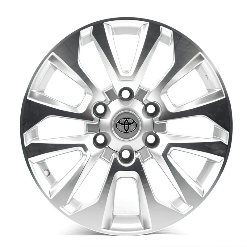 Литі диски Replica Toyota (TY937) R18 W7.5 PCD6x139.7 ET25 DIA106.1 (silver machined)