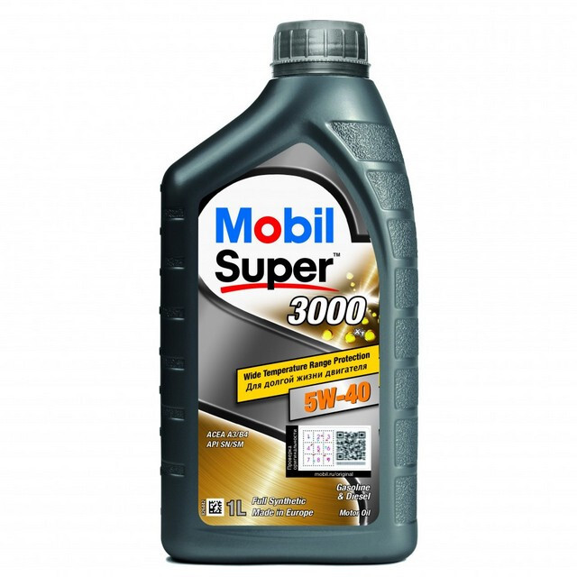 Моторна олія Mobil Super 3000 Diesel 5W-40 API CF (1л.)-зображення-1