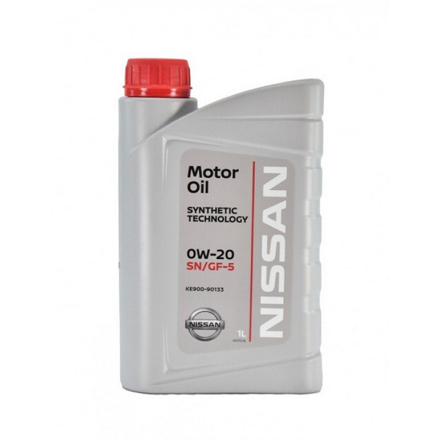 Моторна олива NISSAN Motor Oil 0W-20 SN GF-5 (1л.)-зображення-1