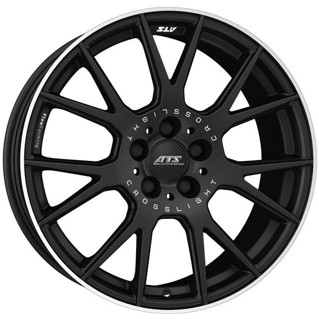 Литі диски ATS Crosslight R19 W8.5 PCD5x114.3 ET50 DIA75.1 (racing black lip polished)