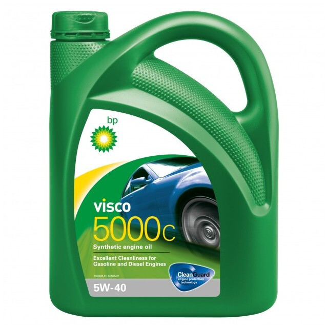 Моторна олива BP Visco 5000 C 5W-40 (4л.)-зображення-1