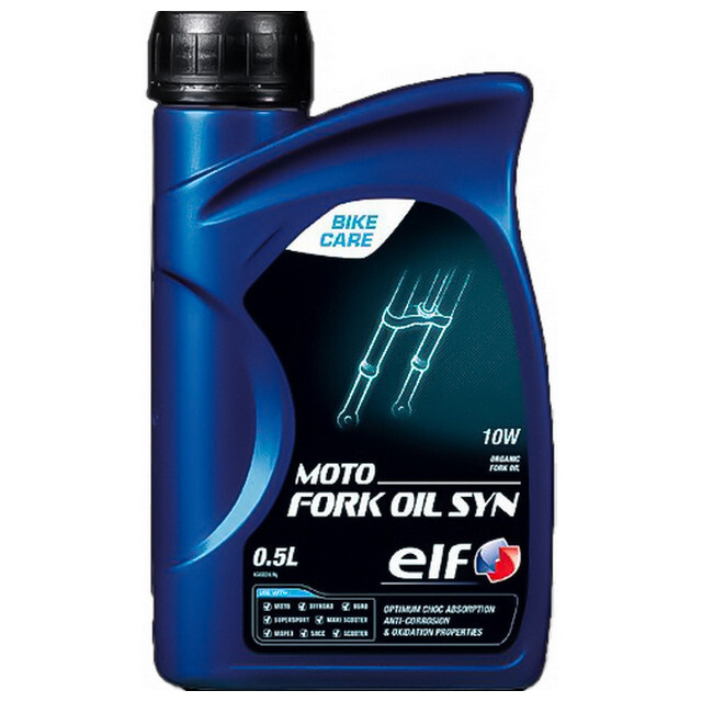 Гідравлічна олія ELF MOTO FORK OIL SYN 10W (0.5л.)-зображення-1