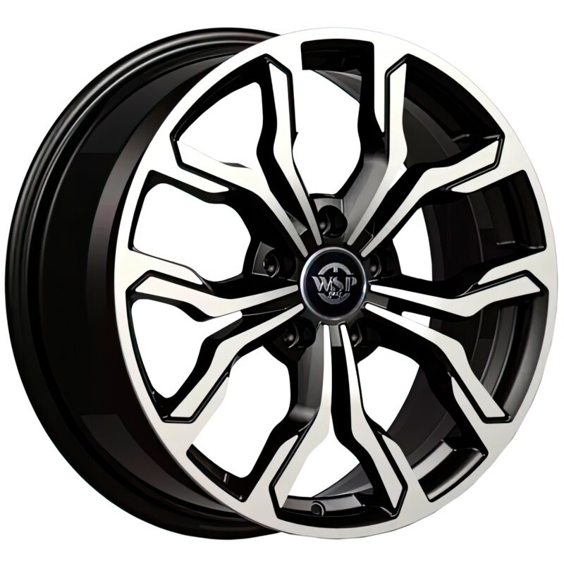 Литі диски WSP Italy Hyundai (WD002) New York R18 W7.5 PCD5x114.3 ET49.5 DIA67.1 (gloss black polished)