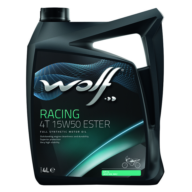 Моторне масло Wolf Racing 4T Ester 15W-50 (4л.)-зображення-1