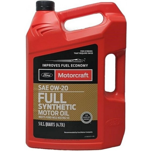 Моторна олія MOTORCRAFT 0W-20 FULL SYNTHETIC, SP/GF-6 (5qt.=4,73л.)