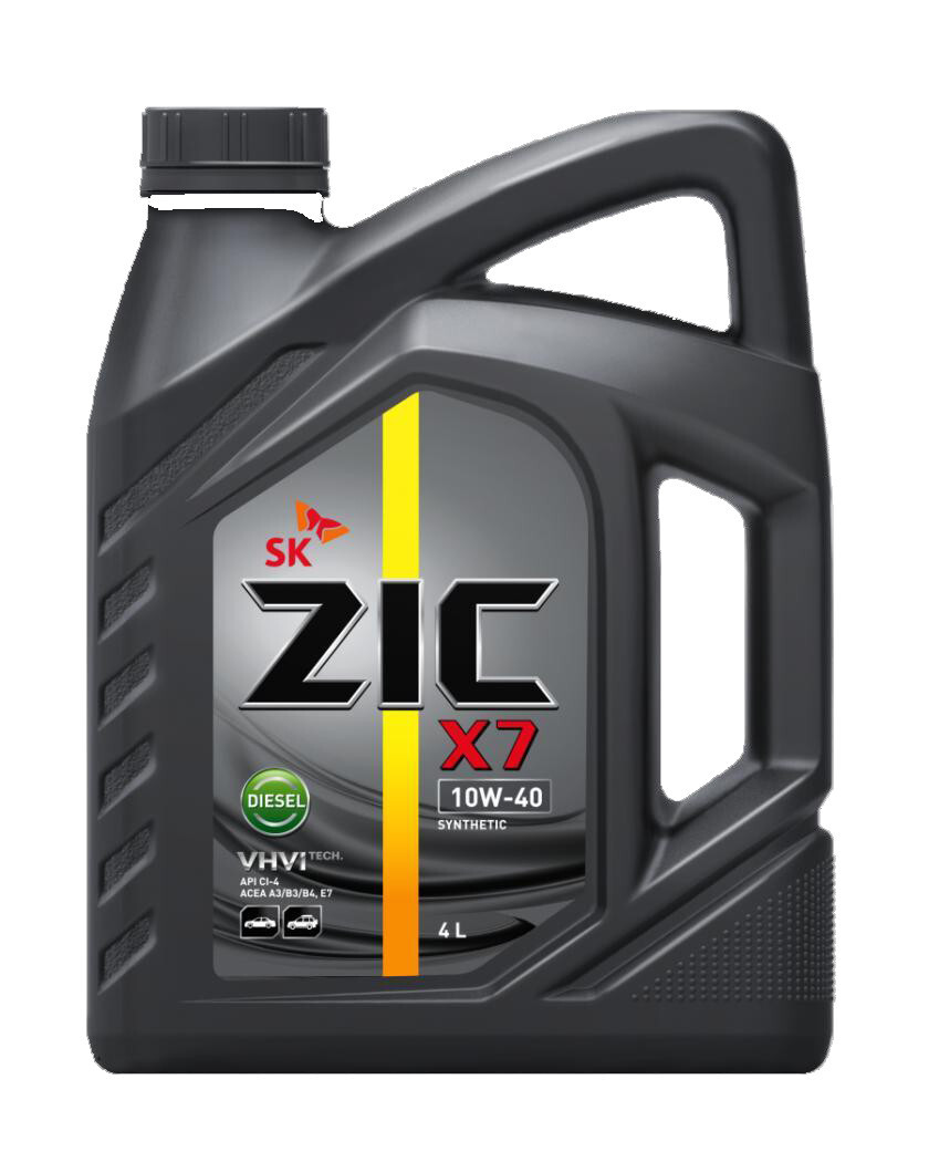 Моторне масло ZIC X7 Diesel 10W-40 (4л.)-зображення-1